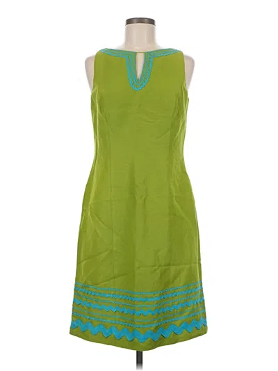 Pre-owned Chetta B Casual Dress In Green