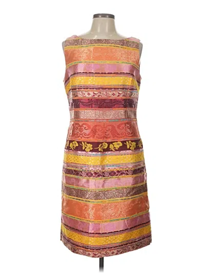 Pre-owned Chetta B Casual Dress In Orange