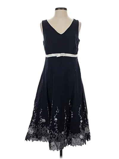 Pre-owned Chetta B Cocktail Dress In Blue