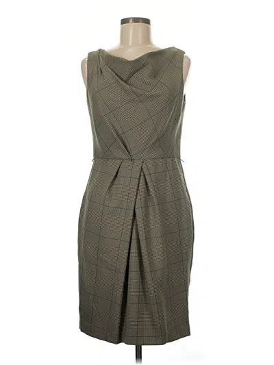 Pre-owned Chetta B Cocktail Dress In Gray