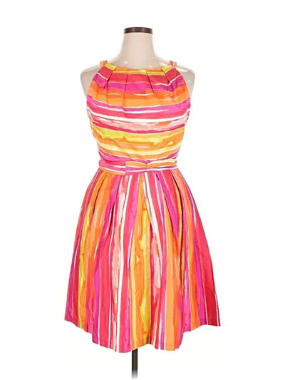 Pre-owned Chetta B Cocktail Dress In Pink