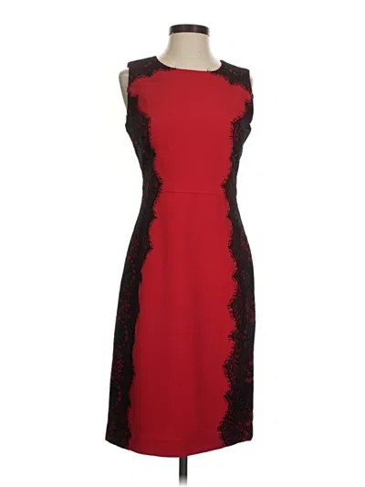 Pre-owned Chetta B Cocktail Dress In Red
