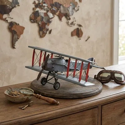 Cheungs 1918 British Bristol F.2b Biplane In Black