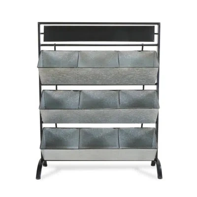 Cheungs 9 Compartment Cubby In Gray