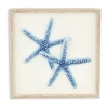 Cheungs Coralia Starfish Metal Wall Art In Blue
