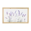 Cheungs Lyulia Flowering Lavender Bouquet Wood Wall Art In Purple