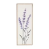 Cheungs Lyulia Lavender Bouquet Right Wood Wall Art In Purple