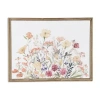 Cheungs Lyulia Wall Flower Framed Canvas Art In Pink