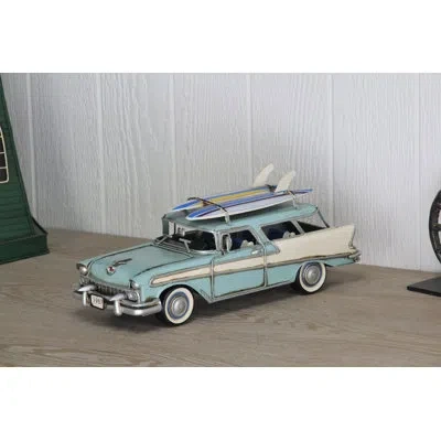 Cheungs Model Stationwagon Car In Blue