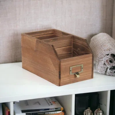 Cheungs Organizational Box In Brown