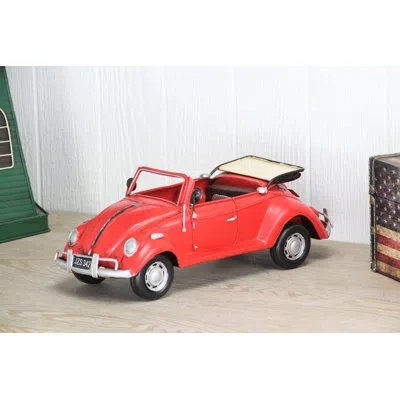Cheungs Volkswagen Licensed Beetle Convertible In Red