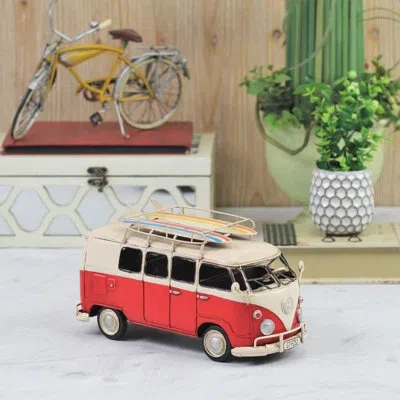 Cheungs Volkswagen Licensed Samba Bus In Red,white
