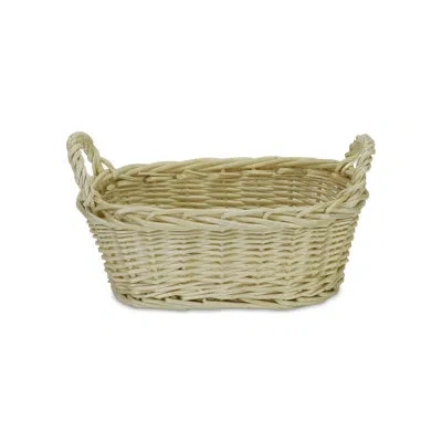 Cheungs Willow Wood Basket In Light Brown