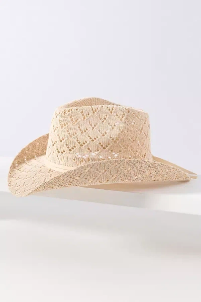 Cheveux Corp. Crochet Belted Rancher In Sand