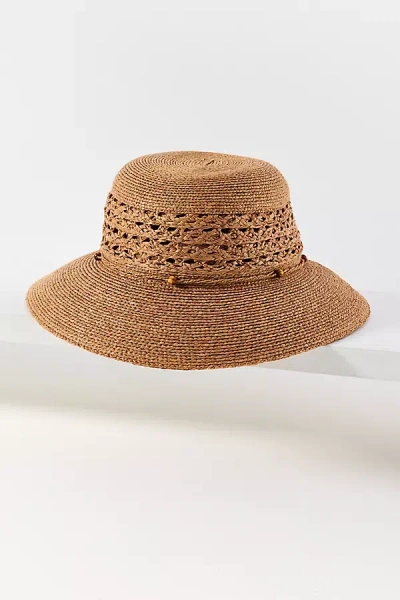 Cheveux Corp. Raffia Sun Hat In Sand
