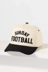 Cheveux Corp. Sunday Football Trucker Hat In Black