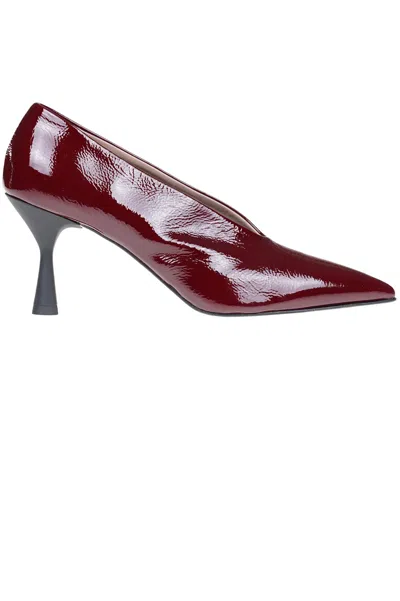 Cheville Giuditta Pumps In Burgundy