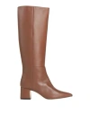 Cheville Woman Boot Light Brown Size 8 Calfskin