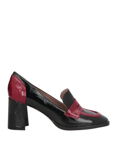 Cheville Woman Loafers Black Size 6 Leather