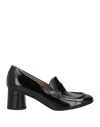 Cheville Woman Loafers Black Size 7.5 Leather