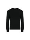 Chez Paul Ribbed Cashmere Sweater In Black