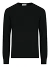 Chez Paul Ribbed Cashmere Sweater In Black