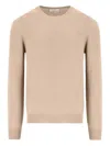 Chez Paul Ribbed Cashmere Sweater In Neutral