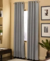Chf Closeout  Cameron Faux Suede Window Treatment Collection In Gray