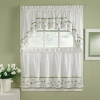 Chf Clover 2-pc. Rod Pocket Window Tier In White