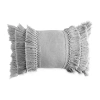 Chf Fringe Throw Pillow In Gray
