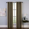 Chf Malta Grommet Top Light-filtering Single Curtain Panel In Multi
