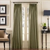 Chf Marquee Pinch Pleat Back Tab Light-filtering Single Curtain Panel In Multi