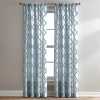 Chf Morocco Rod Pocket Light-filtering Single Curtain Panel In Gray