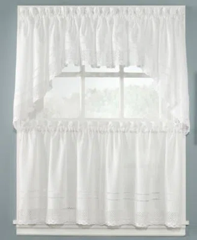 Chf Peri Crochet Window Treatment Collection In White