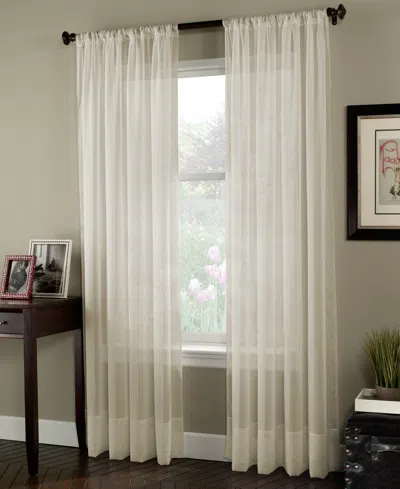 Chf Sheer Soho Voile 59" X 95" Panel In Oyster