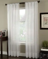 Chf Sheer Soho Voile Window Treatment Collection In White