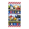 Chf Trains And Trucks Bath Towel In Yellow