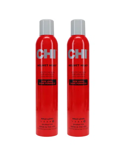 Chi 10oz Helmet Head Extra Firm Hair Spray 2 Pack