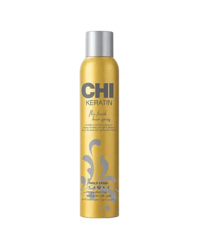 Chi 10oz Keratin Flex Finish Hairspray In Transparent