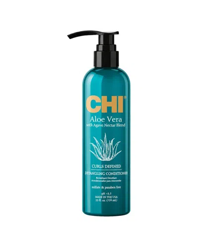 Chi 25oz Aloe Vera Detangling Conditioner In Transparent