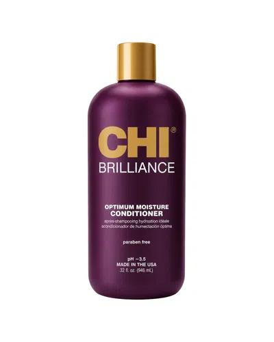 Chi 32oz Deep Brilliance Optimum Moisture Conditioner In Purple
