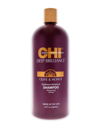 Chi 32oz Deep Brilliance Optimum Moisture Shampoo In Purple
