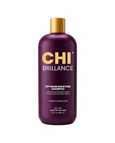 Chi 32oz Deep Brilliance Optimum Moisture Shampoo In Transparent