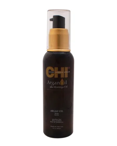 Chi 3oz Argan Oil Plus Moringa Oil In Transparent