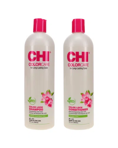 Chi 50oz Colorcare Color Lock Shampoo 25 & Conditioner 25 Combo Pack