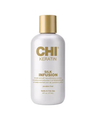 Chi 6oz Keratin Silk Infusion In Transparent
