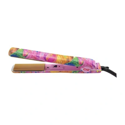 Chi Appliances Chi Tropical Lush Ceramic 1" Flat Iron In Pink
