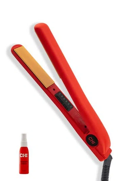 Chi Ceramic 1-inch Hairstyling Iron & Thermal Protection Spray Set In No Color