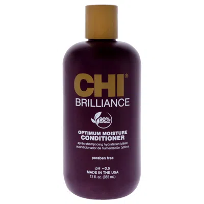 Chi Deep Brilliance Optimum Moisture Conditioner By  For Unisex - 12 oz Conditioner In Multi