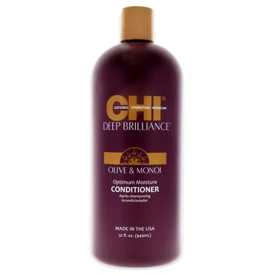 Chi Deep Brilliance Optimum Moisture Conditioner By  For Unisex - 32 oz Conditioner In Multi